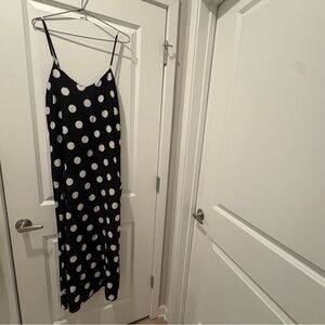Polka Dot Slip Dress